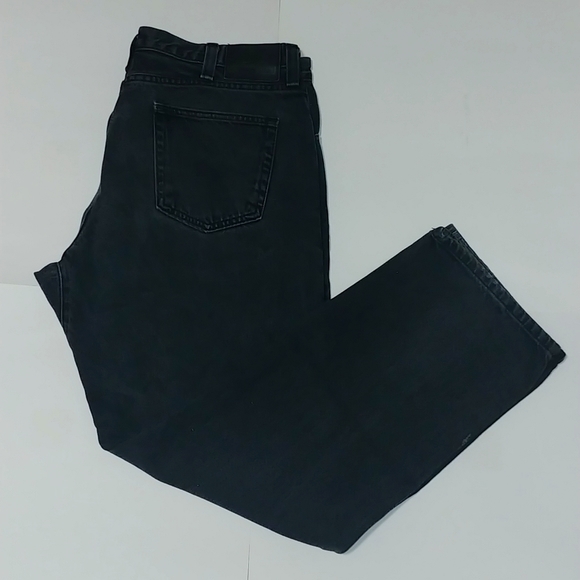 Diamond Gusset Jeans, Size - 40 X 32, Color - Stone Black - Picture 1 of 10